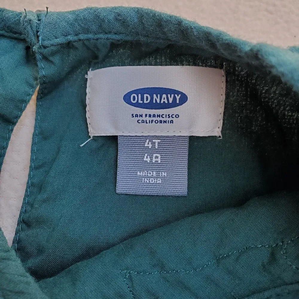 Old Navy green 3/4 sleeve shirt
